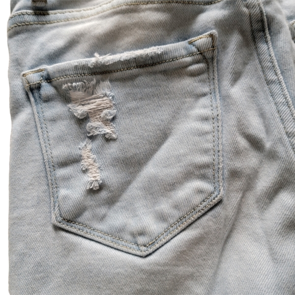 KanCan High Rise Light Wash Distressed Skinny Jeans - Picture 13 of 16